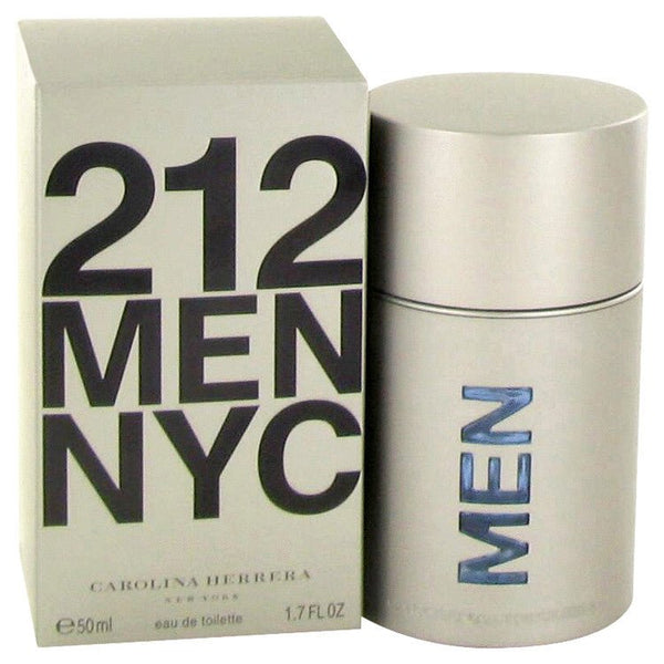 212 by Carolina Herrera For Men - Eau De Toilette Spray (New Packaging) 1.7 oz