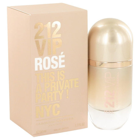 212 VIP Rose by Carolina Herrera For Women - Eau De Parfum Spray 1.7 oz