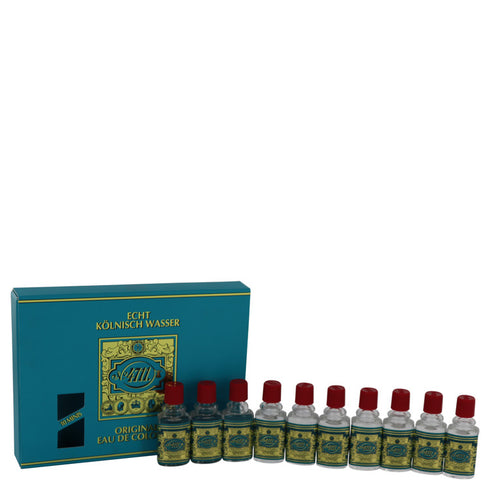 4711-by-4711-For-Men Gift Set Includes Ten (10) Travel size Eau De Cologne .10 oz in a gift box