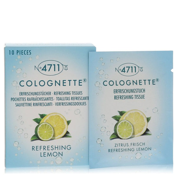 4711-Colognette-Refreshing-Lemon-by-4711-For-Men Box Of 10 Refreshing Tissues