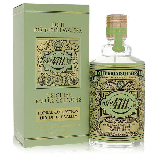 4711-Floral-Collection-Lily-of-the-Valley-by-4711-For-Men Eau De Cologne Spray (Unisex) 3.4 oz (100 ml)