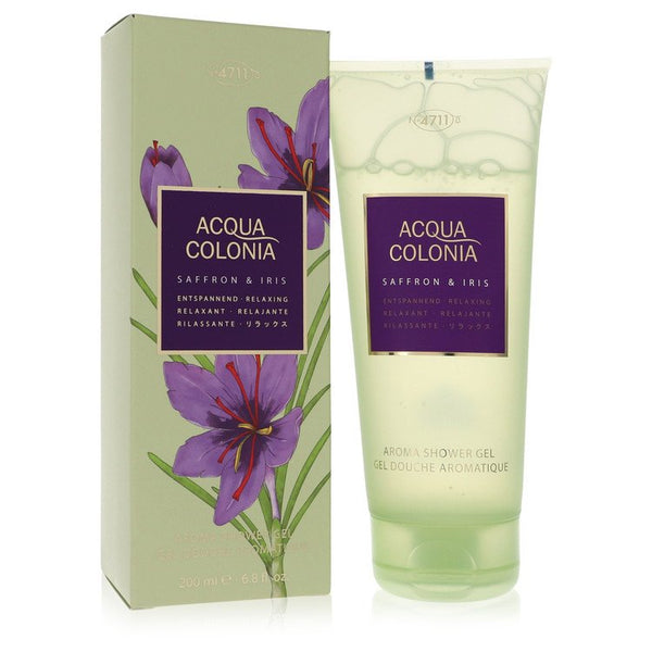 4711-Acqua-Colonia-Saffron-&-Iris-by-4711-For-Women Shower Gel 6.8 oz (200 ml)