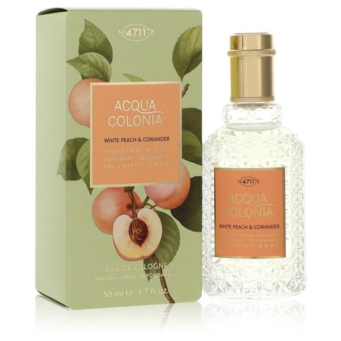 4711 Acqua Colonia White Peach & Coriander by 4711 For Women - Eau De Cologne Spray (Unisex) 1.7 oz