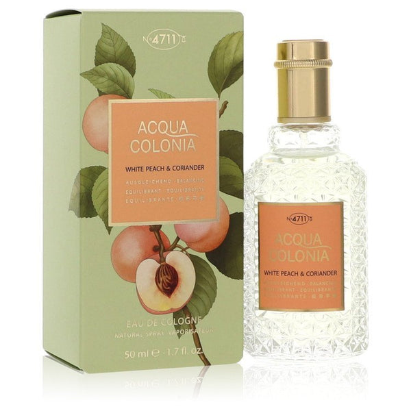 4711 Acqua Colonia White Peach & Coriander by 4711 For Women - Eau De Cologne Spray (Unisex) 1.7 oz