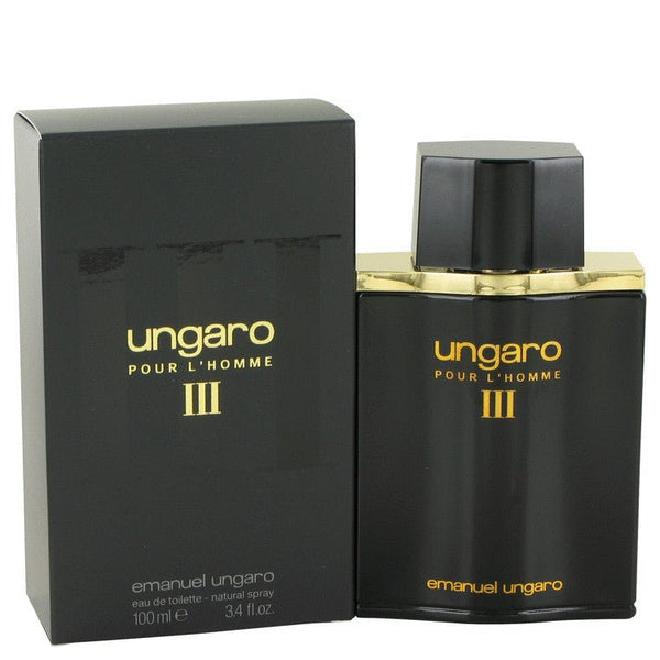 Ungaro Iii by Ungaro For Men - Eau De Toilette Spray (New Packaging) 100 ml (3.4 oz)