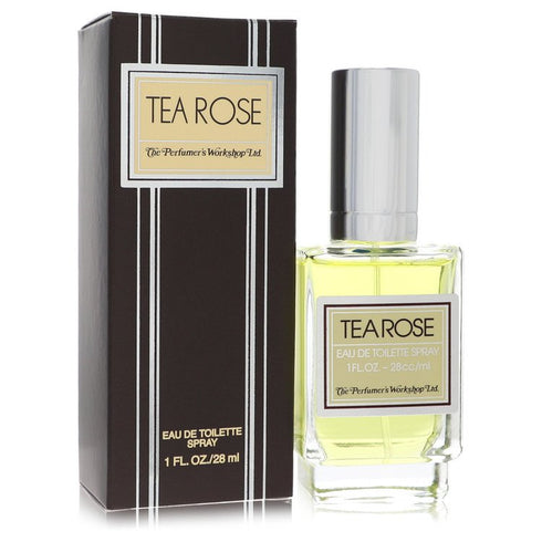 Tea-Rose-by-Perfumers-Workshop-For-Women Eau De Toilette Spray 1 oz (30 ml)