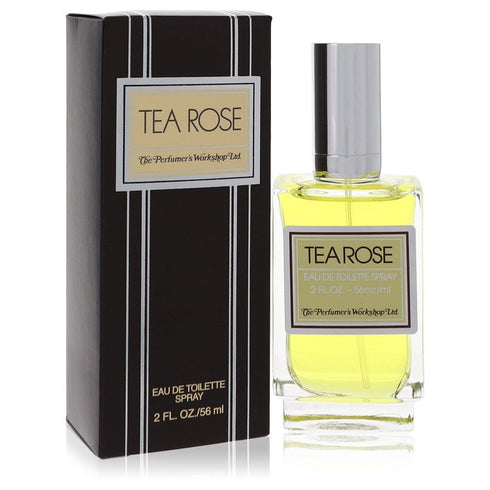 Tea-Rose-by-Perfumers-Workshop-For-Women Eau De Toilette Spray 2 oz (60 ml)
