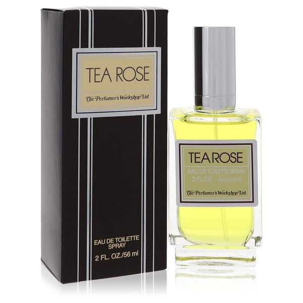 Tea-Rose-by-Perfumers-Workshop-For-Women Eau De Toilette Spray 2 oz (60 ml)