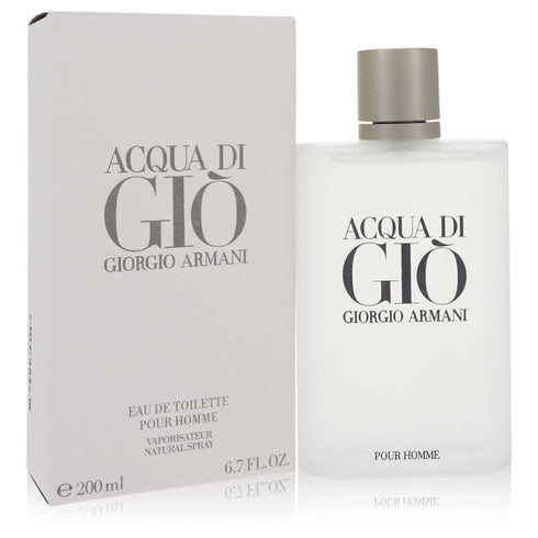 Acqua-Di-Gio-by-Giorgio-Armani-For-Men Eau De Toilette Spray 6.7 oz (200 ml)