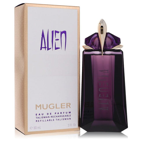 Alien-by-Thierry-Mugler-For-Women Eau De Parfum Refillable Spray 3 oz (90 ml)