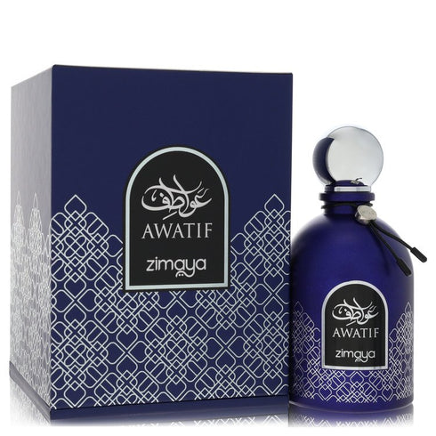 Afnan-Zimaya-Awatif-Blue-by-Afnan-For-Men Eau De Parfum Spray 3.4 oz (100 ml)
