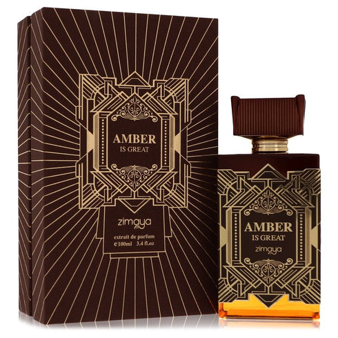 Afnan-Amber-is-Great-by-Afnan-For-Men Extrait De Parfum (Unisex) 3.4 oz (100 ml)