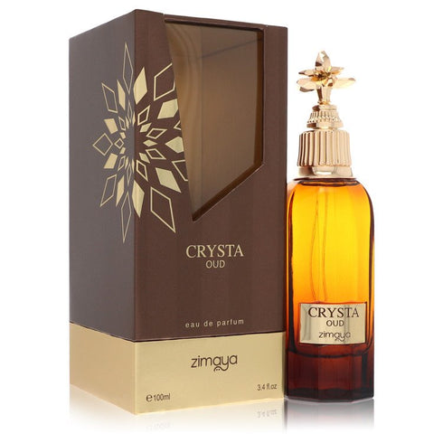 Afnan-Zimaya-Crysta-Oud-by-Afnan-For-Men Eau De Parfum Spray (Unisex) 3.4 oz (100 ml)