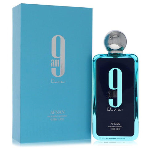 Afnan 9Am Dive by Afnan For Men - Eau De Parfum Spray (Unisex) 100 ml (3.4 oz)