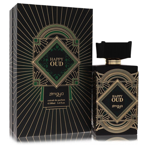 Afnan-Zimaya-Happy-Oud-by-Afnan-For-Men Extrait De Parfum Spray (Unisex) 3.4 oz (100 ml)