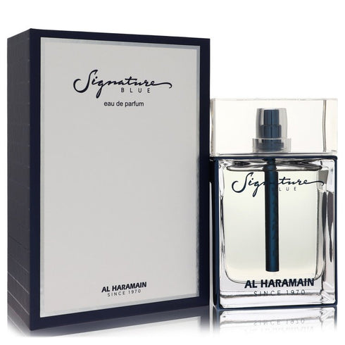 Al-Haramain-Signature-Blue-by-Al-Haramain-For-Men Eau De Parfum Spray 3.3 oz (100 ml)
