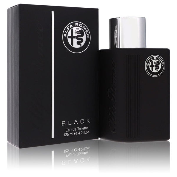 Alfa-Romeo-Black-by-Alfa-Romeo-For-Men Eau De Toilette Spray 4.2 oz (125 ml)