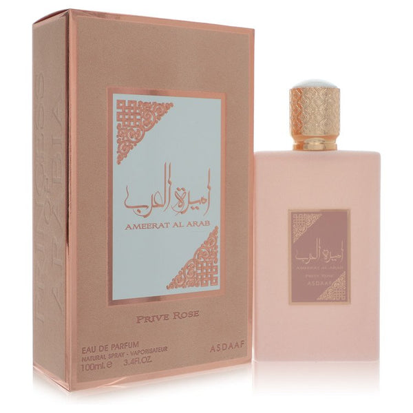 Lattafa-Asdaaf-Ameerat-Al-Arab-Prive-Rose-by-Lattafa-For-Women Eau De Parfum Spray (Unisex) 3.4 oz (100 ml)