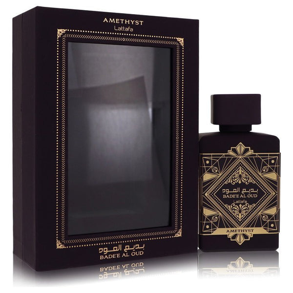Lattafa Badee Al Oud Amethyst by Lattafa For Women - Eau De Parfum Spray (Unisex) 100 ml (3.4 oz)