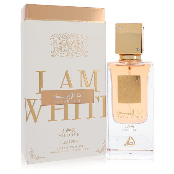 Ana-Abiyedh-I-am-White-Poudree-by-Lattafa-For-Women Eau De Parfum Spray (Unisex) 2 oz (60 ml)