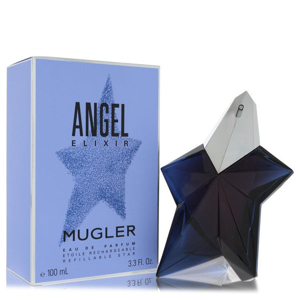 Angel-Elixir-by-Thierry-Mugler-For-Women Eau De Parfum Refillable Spray 3.4 oz (100 ml)