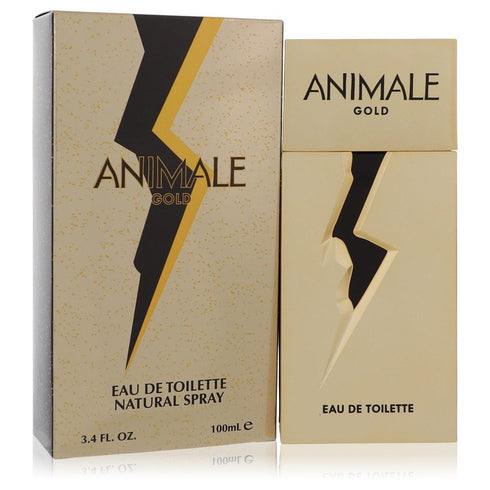 Animale Gold by Animale For Men - Eau De Toilette Spray 100 ml (3.4 oz)