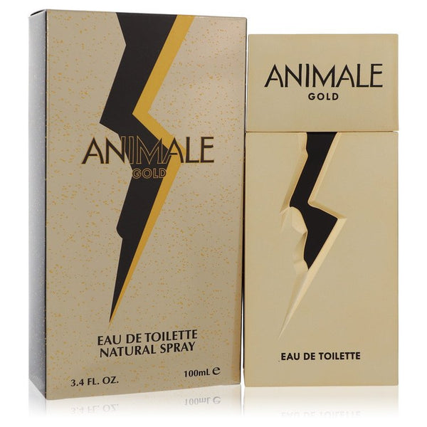 Animale Gold by Animale For Men - Eau De Toilette Spray 100 ml (3.4 oz)