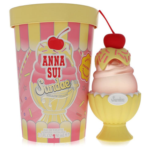 Anna-Sui-Sundae-Mellow-Yellow-by-Anna-Sui-For-Women Eau De Toilette Spray 1.7 oz (50 ml)