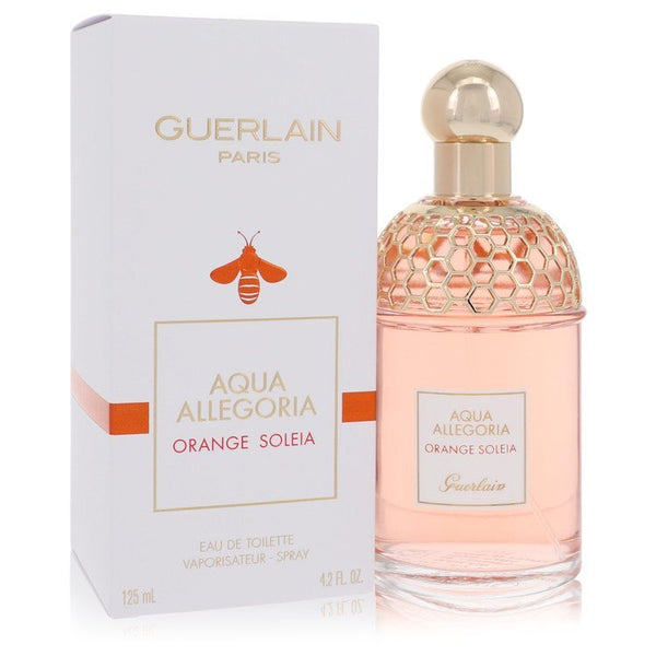 Aqua Allegoria Orange Soleia by Guerlain For Men - Eau De Toilette Spray (Unisex) 4.2 oz