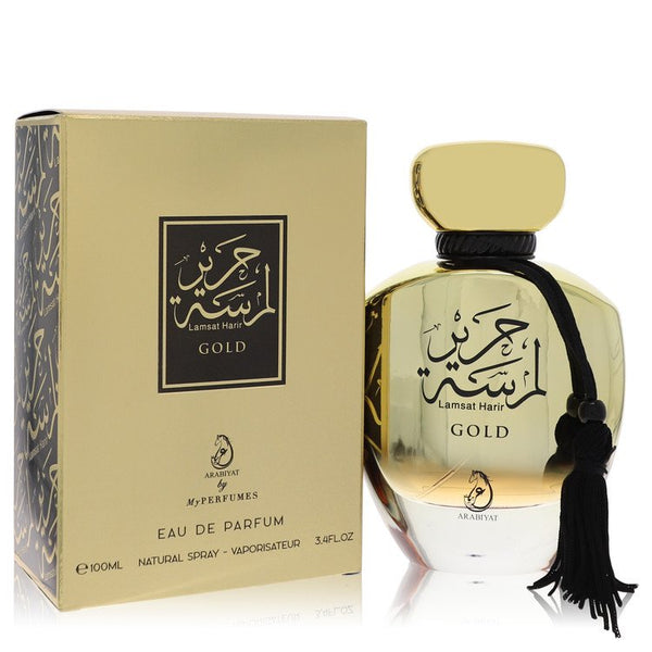 Arabiyat-Lamsat-Harir-Gold-by-My-Perfumes-For-Women Eau De Parfum Spray 3.4 oz (100 ml)