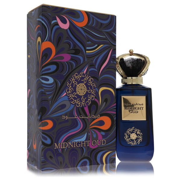 Ard-Al-Zaafaran-Midnight-Oud-by-Al-Zaafaran-For-Men Eau De Parfum Spray (Unisex) 3.4 oz (100 ml)