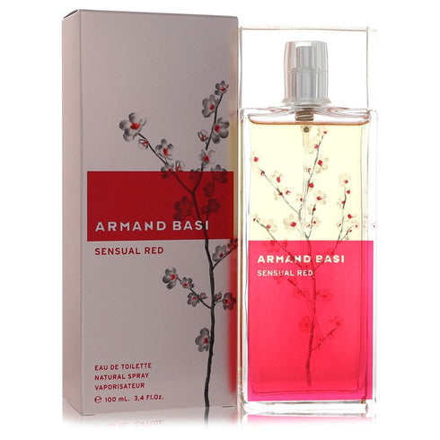 Armand-Basi-Sensual-Red-by-Armand-Basi-For-Women Eau De Toilette Spray 3.4 oz (100 ml)