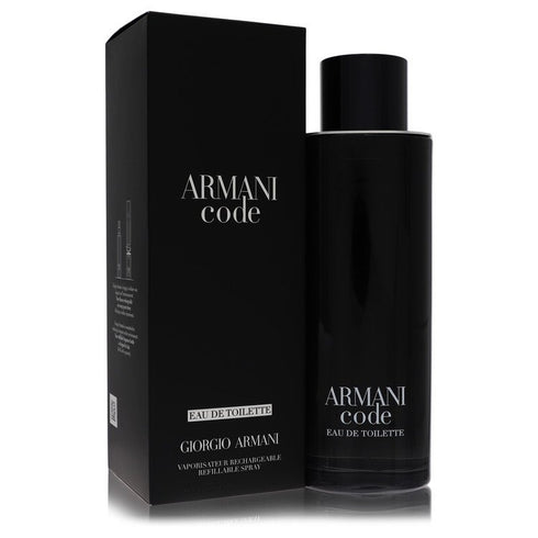 Armani-Code-by-Giorgio-Armani-For-Men Eau De Toilette Spray Refillable 6.7 oz (200 ml)