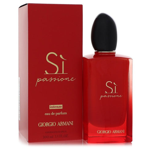 Armani-Si-Passione-Intense-by-Giorgio-Armani-For-Women Eau De Parfum Spray 3.4 oz (100 ml)