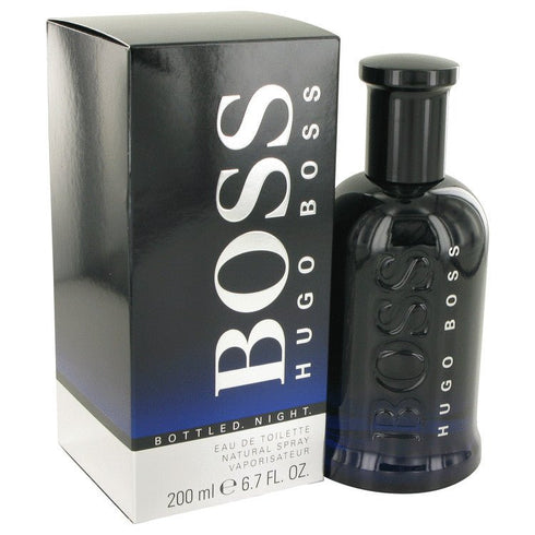 Boss Bottled Night by Hugo Boss For Men - Eau De Toilette Spray 6.7 oz