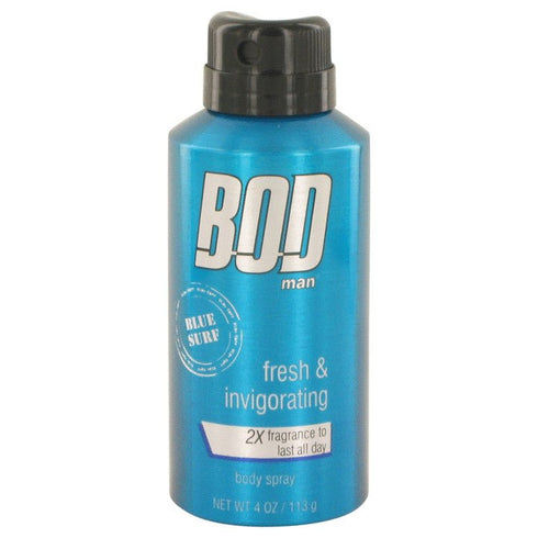 Bod Man Blue Surf by Parfums De Coeur For Men - Body spray 4 oz