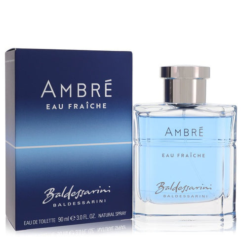 Baldessarini-Ambre-Eau-Fraiche-by-Hugo-Boss-For-Men Eau De Toilette Spray 3 oz (90 ml)