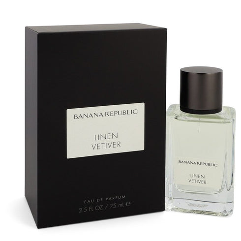 Banana-Republic-Linen-Vetiver-by-Banana-Republic-For-Women Eau De Parfum Spray (Unisex) 2.5 oz (75 ml)