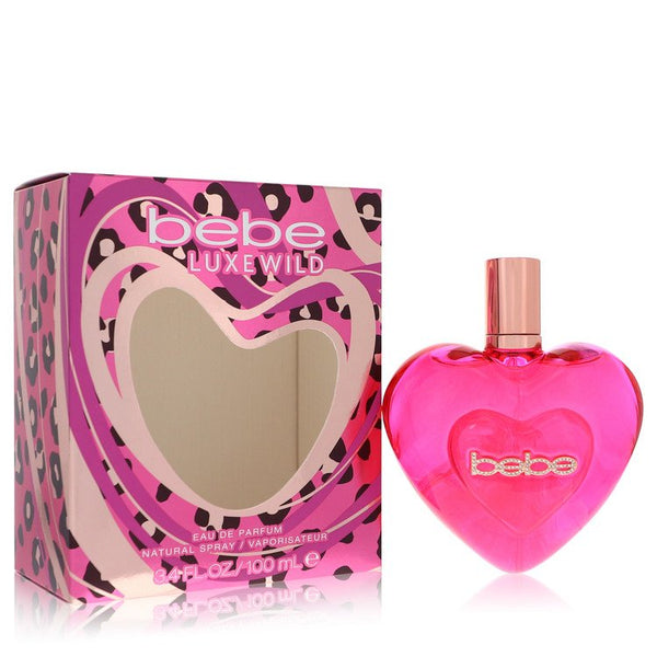 Bebe-Luxe-Wild-by-Bebe-For-Women Eau De Parfum Spray 3.4 oz (100 ml)