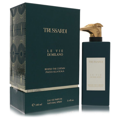 Behind-The-Curtain-Plazza-Alla-Scala-by-Trussardi-For-Men Eau De Parfum Spray (Unisex) 3.4 oz (100 ml)