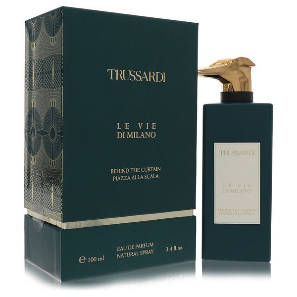 Behind-The-Curtain-Plazza-Alla-Scala-by-Trussardi-For-Men Eau De Parfum Spray (Unisex) 3.4 oz (100 ml)