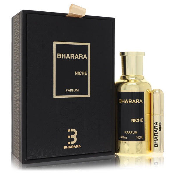 Bharara-Niche-by-Bharara-Beauty-For-Men Eau De Parfum Spray + Refillable Travel Spray 3.4 oz (100 ml)