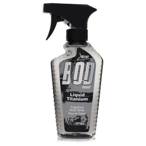 Bod Man Liquid Titanium by Parfums De Coeur For Men - Fragrance Body Spray 8 oz