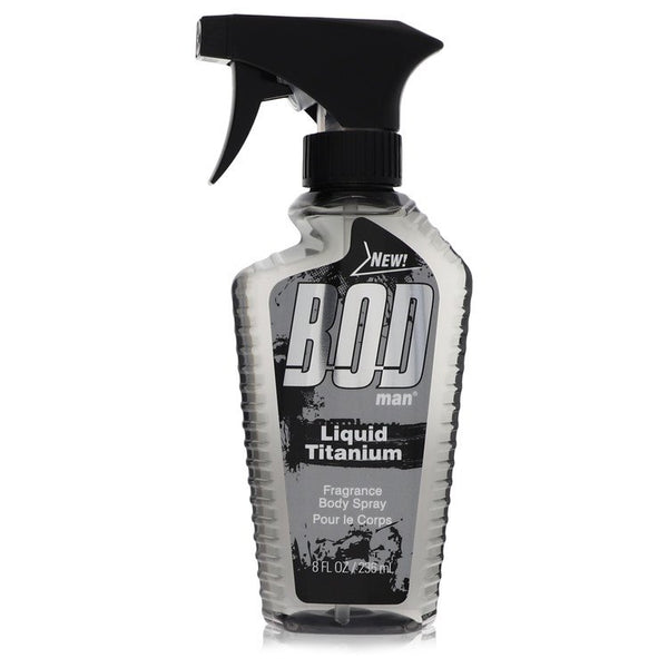 Bod-Man-Liquid-Titanium-by-Parfums-De-Coeur-For-Men Fragrance Body Spray 8 oz (240 ml)