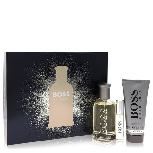 Boss-No.-6-by-Hugo-Boss-For-Men Gift Set 3.3 oz Eau De Toilette Spray + 0.3 oz Mini EDT Spray + 3.4 oz Shower Gel