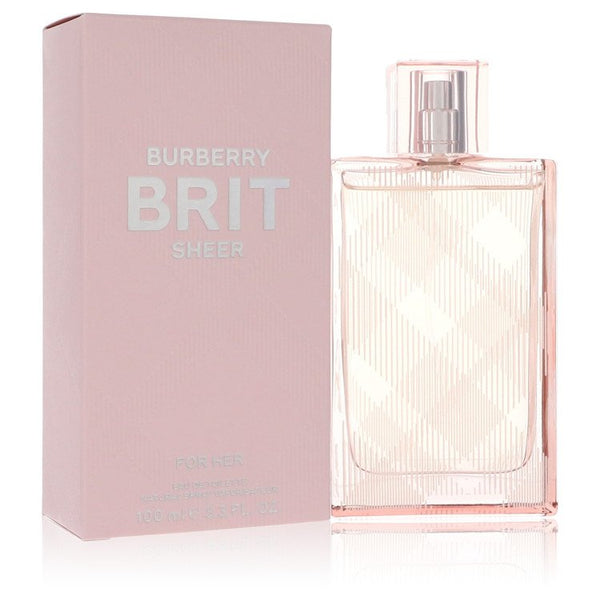 Burberry-Brit-Sheer-by-Burberry-For-Women Eau De Toilette Spray 3.4 oz (100 ml)