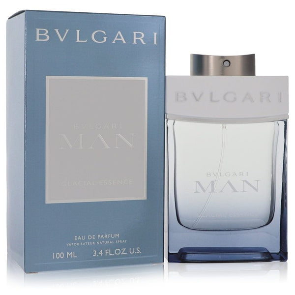 Bvlgari Man Glacial Essence by Bvlgari For Men - Eau De Parfum Spray 100 ml (3.4 oz)