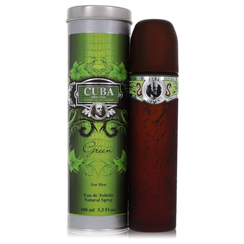 Cuba-Green-by-Fragluxe-For-Men Eau De Toilette Spray 3.4 oz (100 ml)