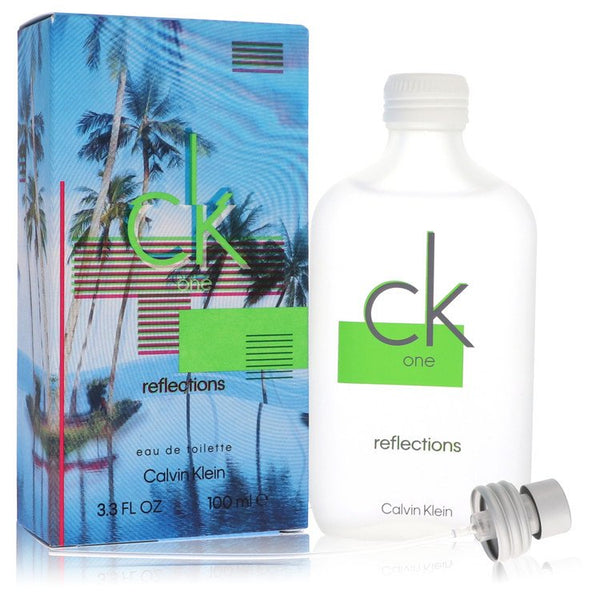 CK-One-Reflections-by-Calvin-Klein-For-Men Eau De Toilette Spray (Unisex) 3.4 oz (100 ml)