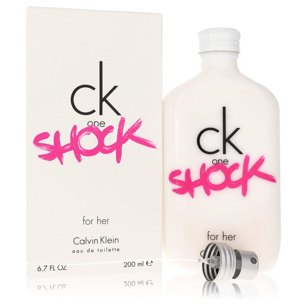 CK-One-Shock-by-Calvin-Klein-For-Women Eau De Toilette Spray 6.7 oz (200 ml)